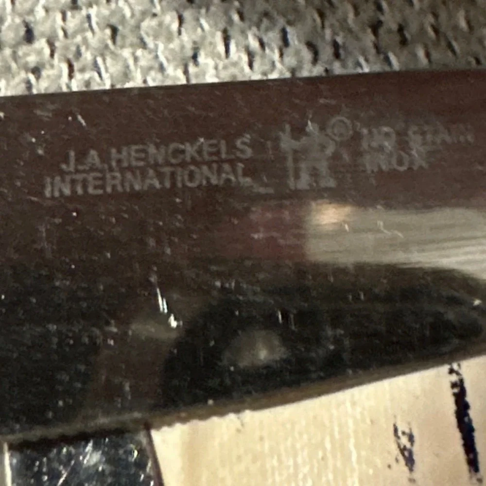 J A Henckels International RAPTURE butter Knife Stainless Steel Hammerede Handle